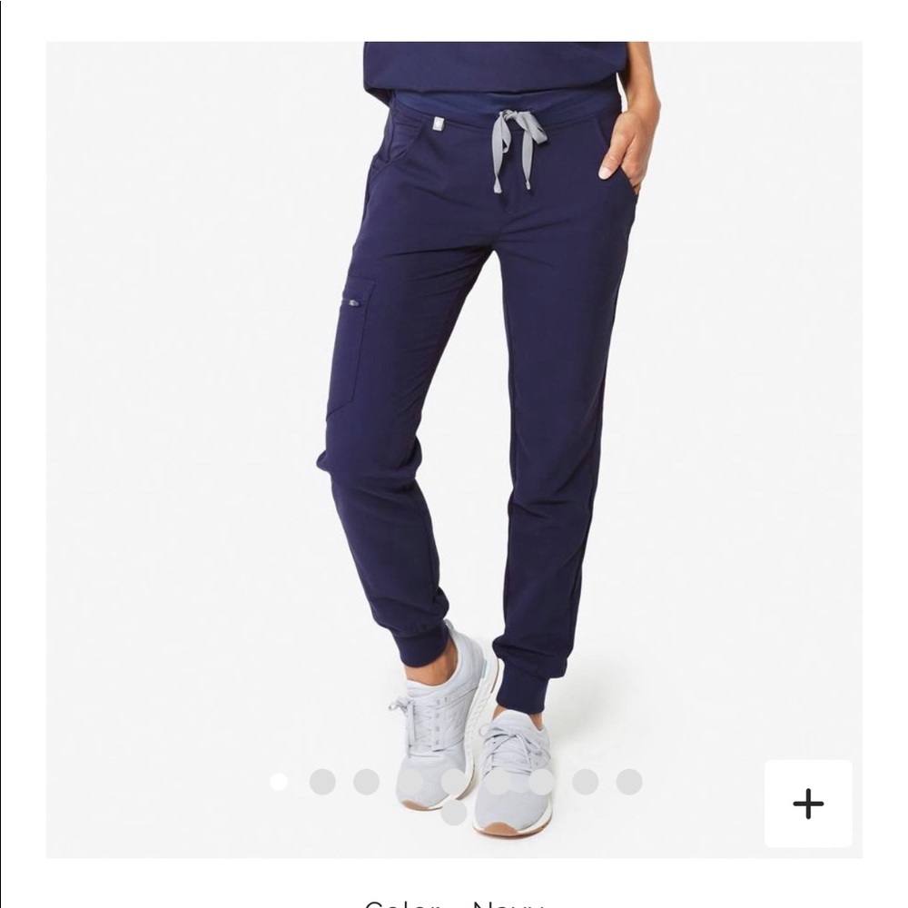 Fig scrub jogger pants
